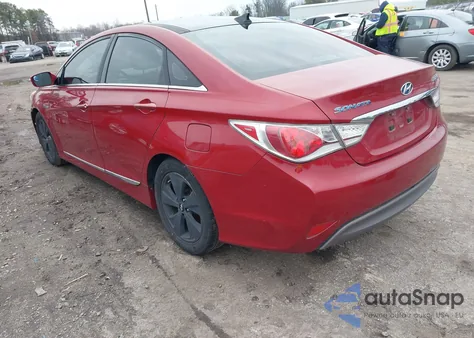 2012 Hyundai Sonata Hybrid from USA, damaged, VIN KMHEC4A46CA027865